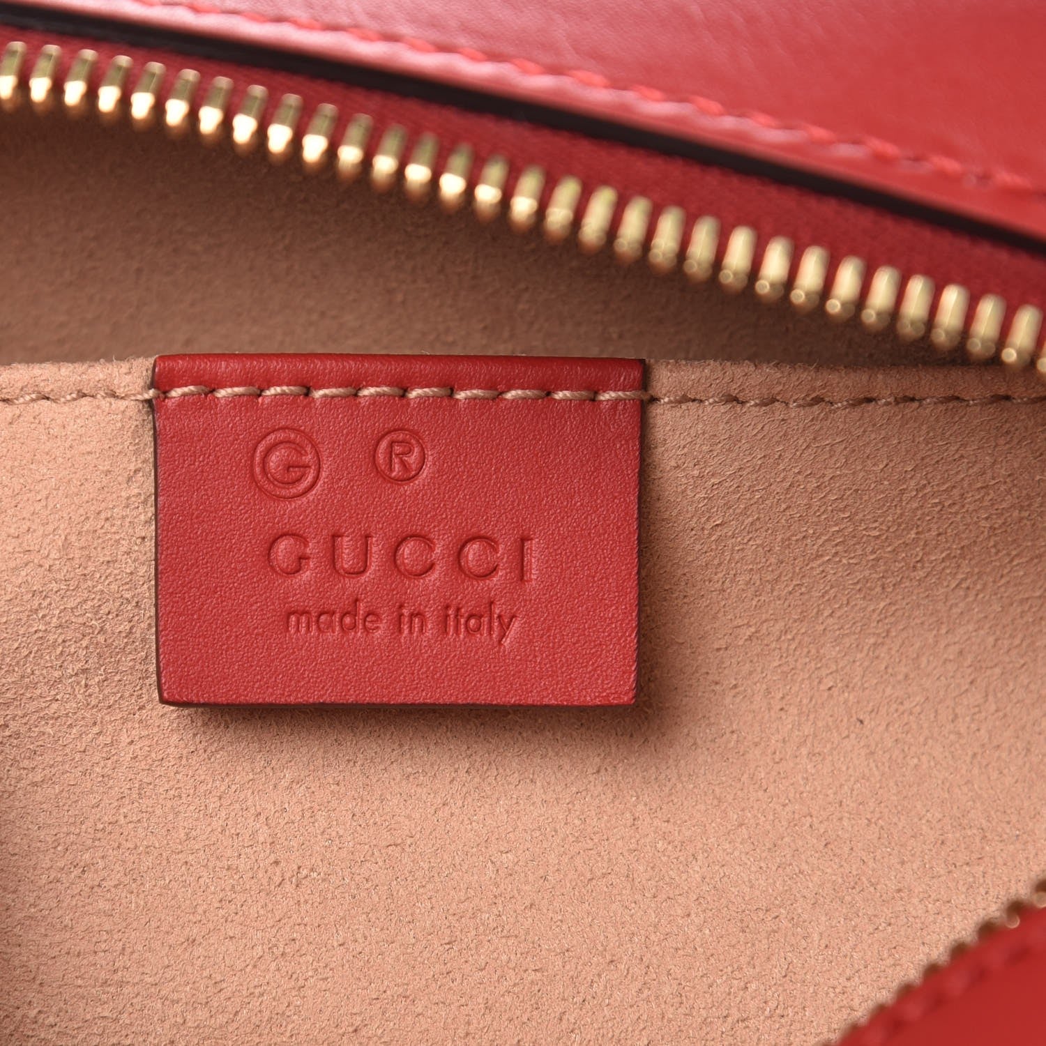 Gucci GG Supreme Monogram Blooms Mini Chain Shoulder Bag Beige Blue Navy Hibiscus Red 6 of 7