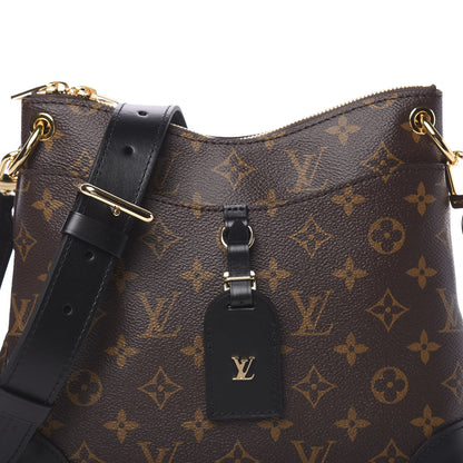 Louis Vuitton Monogram Odeon PM Black 9 of 11