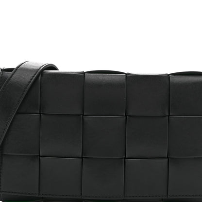 Bottega Veneta Nappa Maxi Intreccio Cassette Bag Black  Parakeet 9 of 11