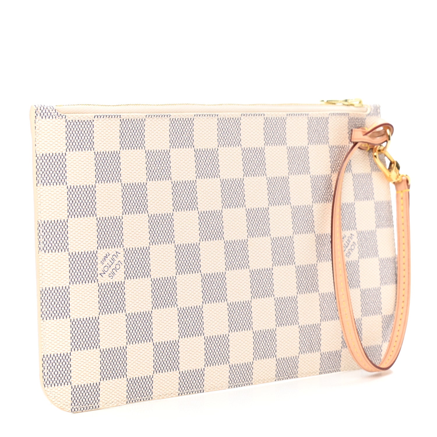 Louis Vuitton Damier Azur Neverfull MM GM Pochette 3 of 6