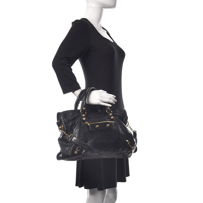 Balenciaga Agneau Giant 12 Gold Hardware City Black 2 of 10