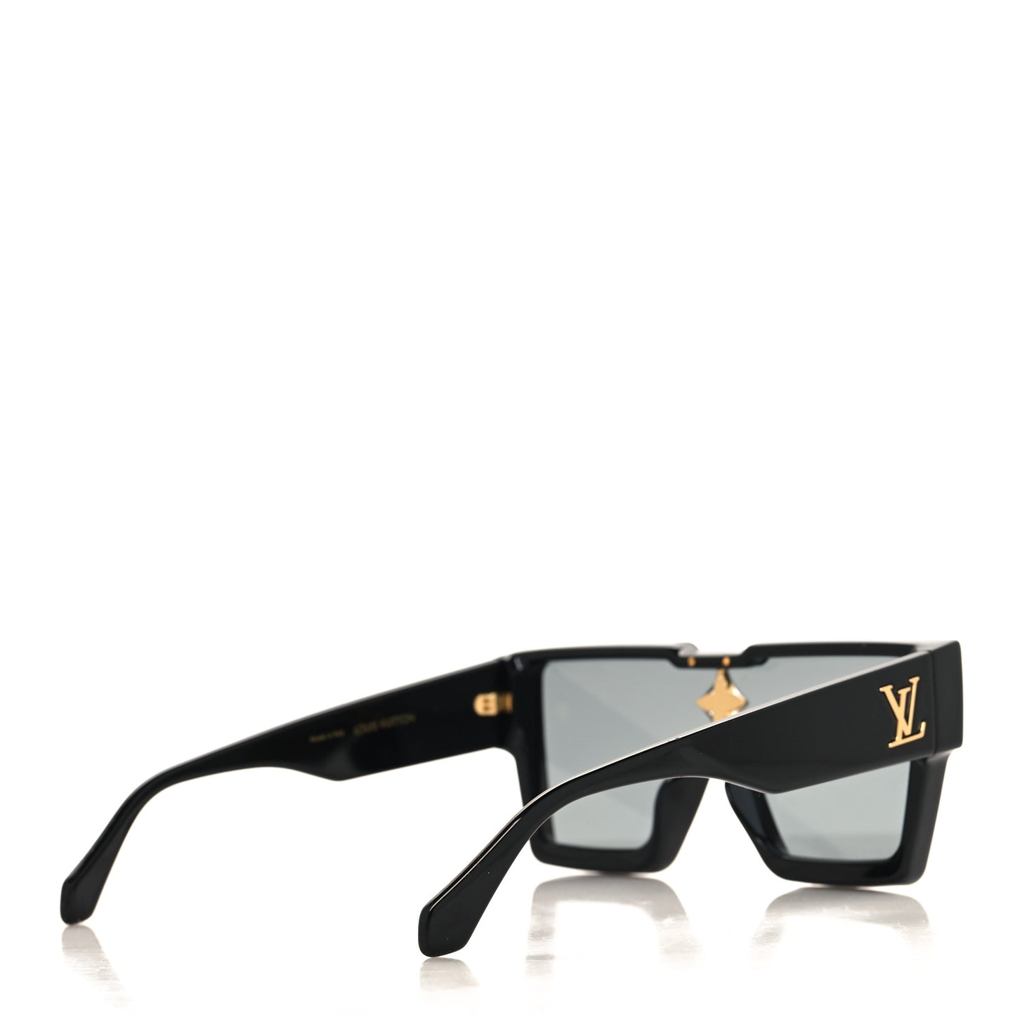 Acetate Swarovski Crystal Cyclone Sunglasses Z1578E Black