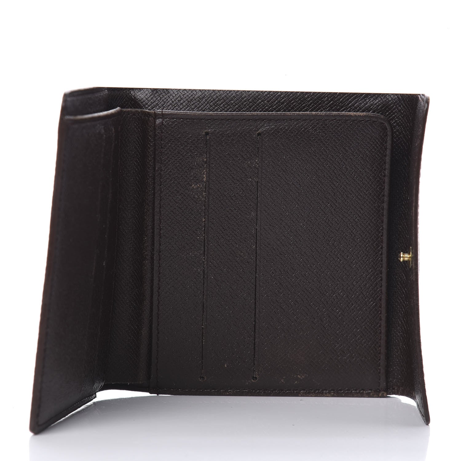 Louis Vuitton Damier Ebene Elise Wallet 4 of 8