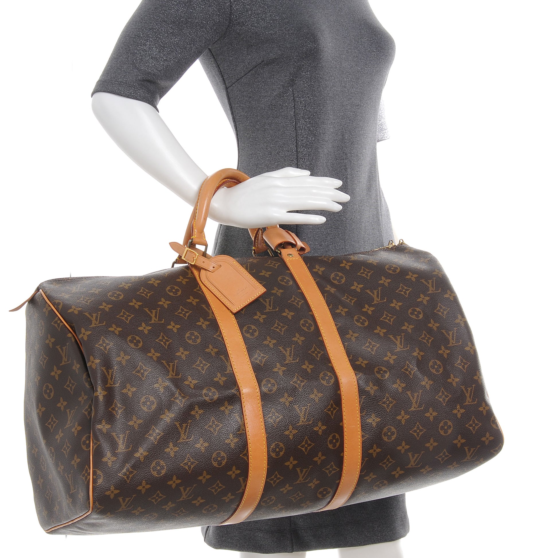 Louis Vuitton Monogram Keepall 55 2 of 7