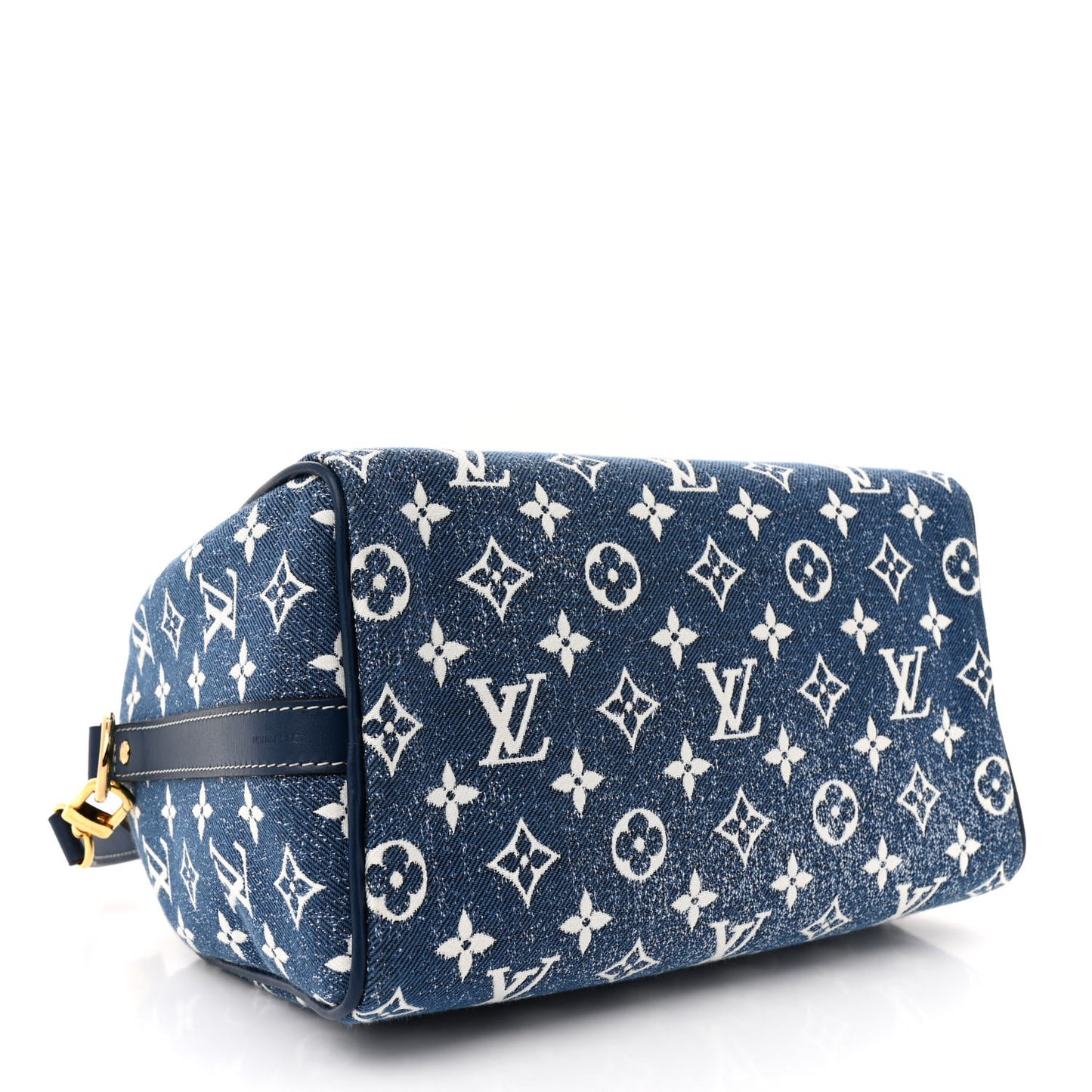 Monogram Jacquard Denim Speedy Bandouliere 25 Bleu