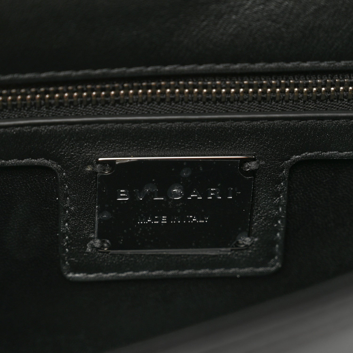 Bulgari Calfskin Matelasse Mini Serpenti Cabochon Crossbody Bag Black 7 of 11