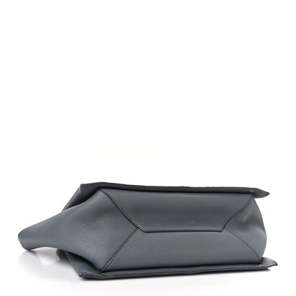 Celine Baby Grained Calfskin Medium Tri-Fold Bag Grey 4 of 9