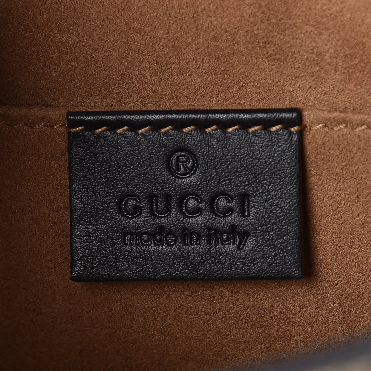 Gucci GG Supreme Monogram Web Medium Padlock Messenger Shoulder Bag Black 8 of 9