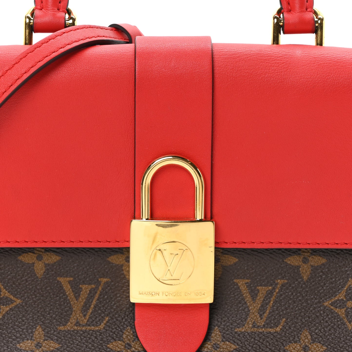 Monogram Locky BB Coquelicot