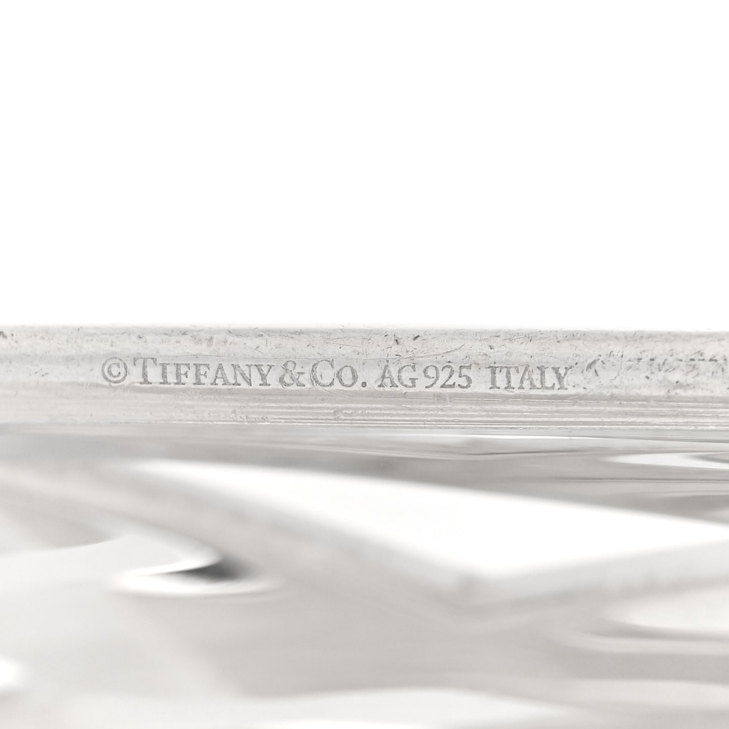 Sterling Silver Wide Atlas Cuff Bracelet