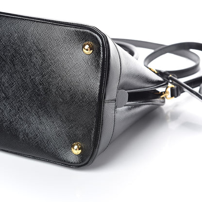 Prada Saffiano Vernice Open Promenade Tote Black 9 of 9