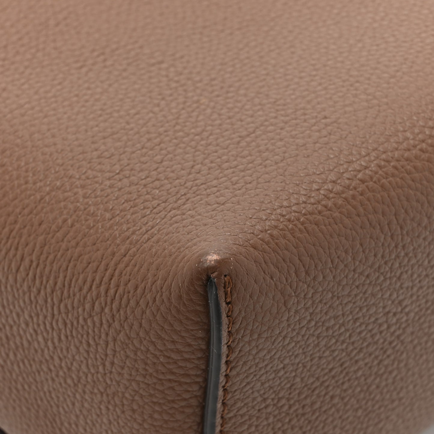 Calfskin Vintage Check Note Crossbody Bag Tan