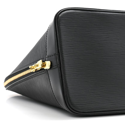 Louis Vuitton Epi Alma PM Black 9 of 10