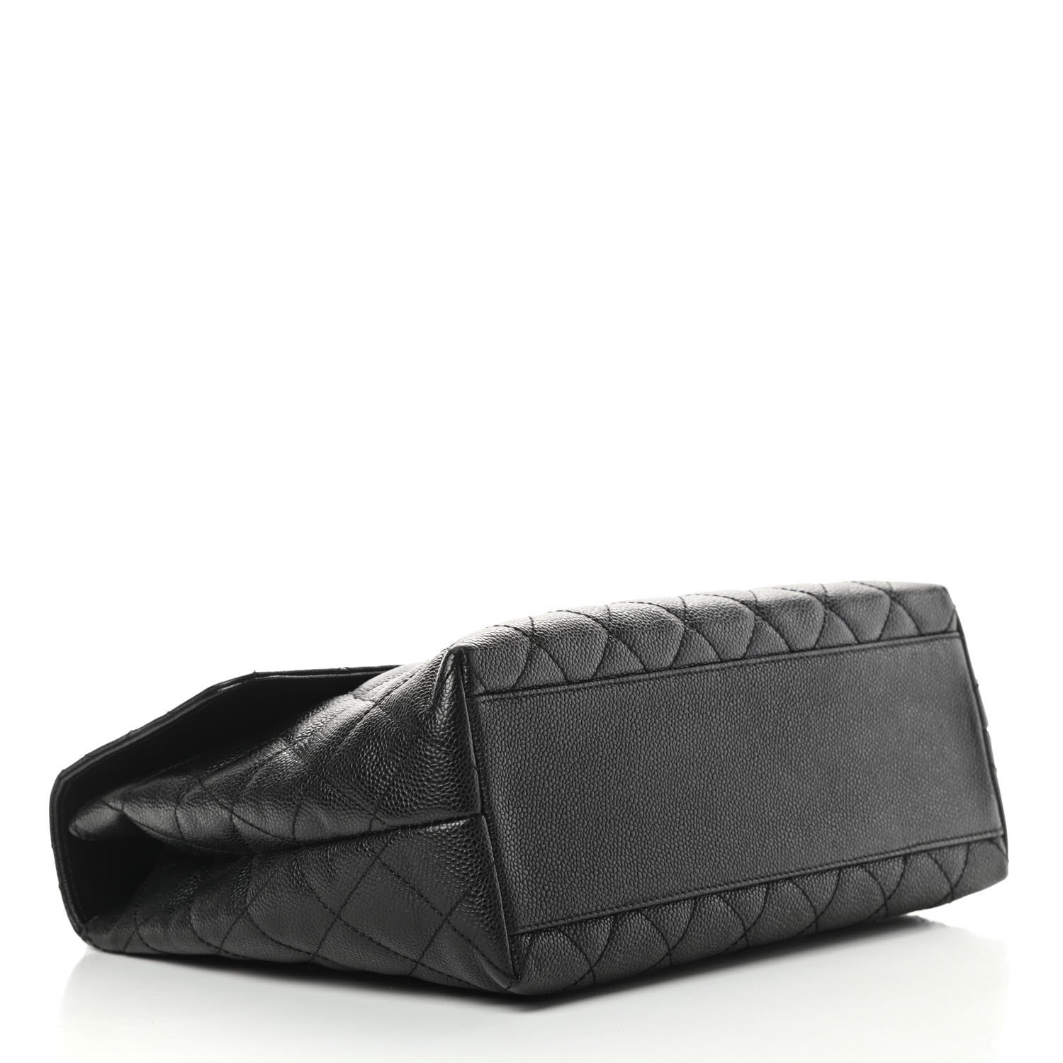 Chanel Caviar Quilted Jumbo Kelly Flap Black 4 of 11