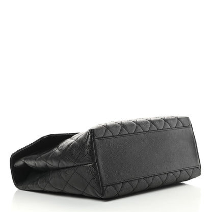 Chanel Caviar Quilted Jumbo Kelly Flap Black 4 of 11