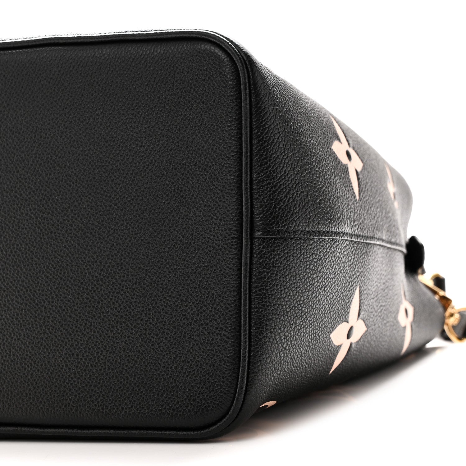 Louis Vuitton Empreinte Monogram Giant Neonoe MM Black Beige 9 of 9