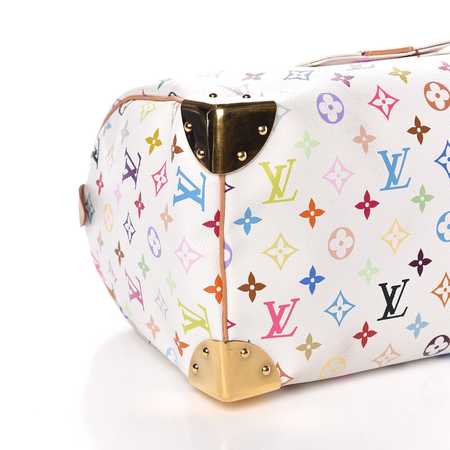 Monogram Multicolor Speedy 30 White