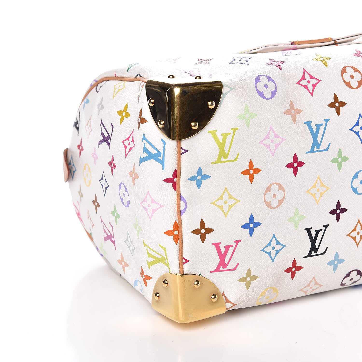 Louis Vuitton Monogram Multicolor Speedy 30 White 7 of 10