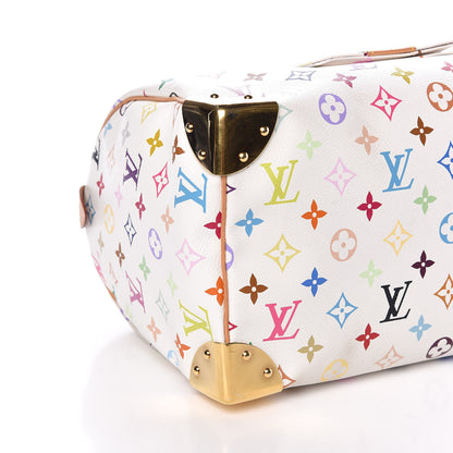 Louis Vuitton Monogram Multicolor Speedy 30 White 7 of 10