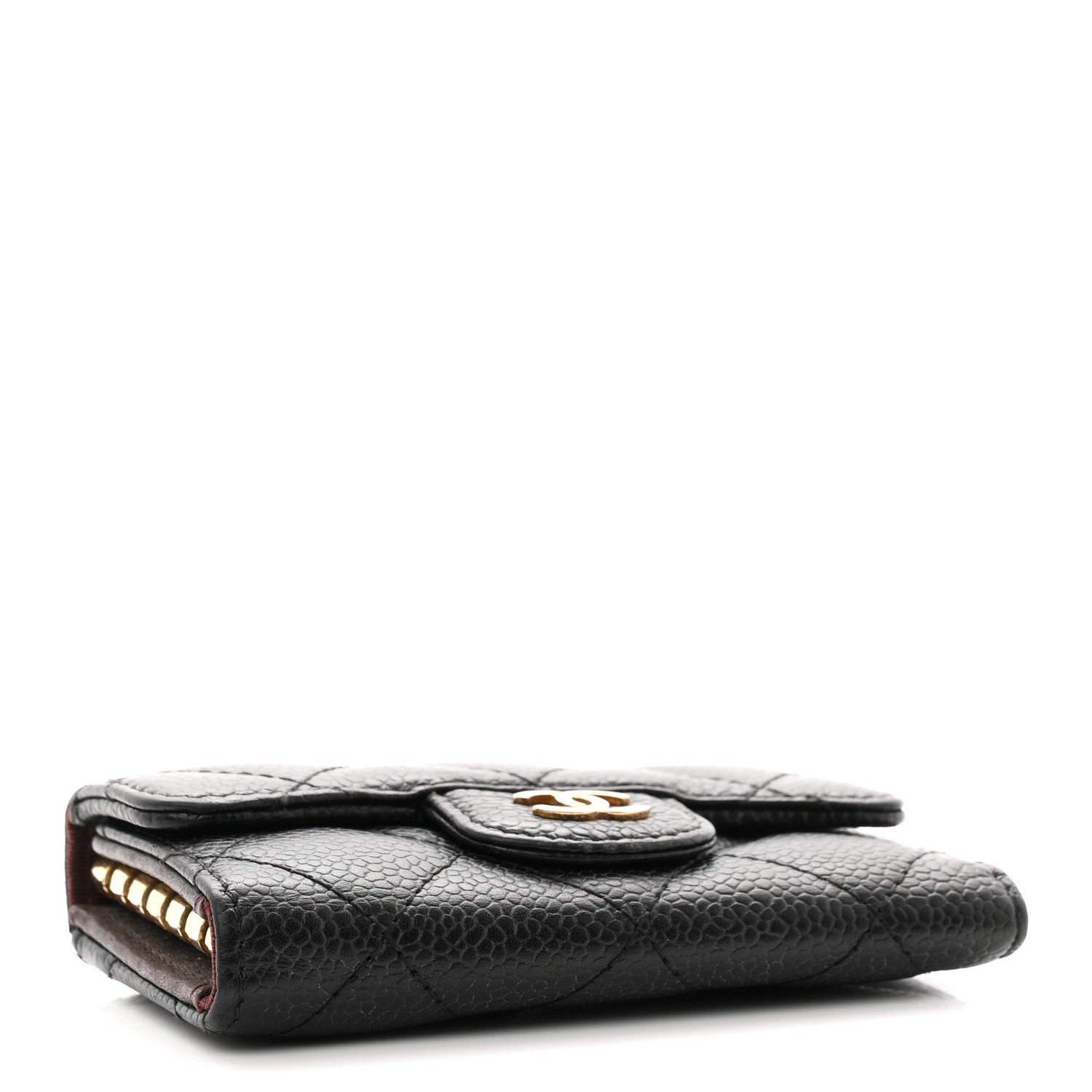 Chanel Caviar Quilted 6 Key Holder Black 4 of 8