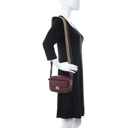 Fendi Vitello Grace Matte Mini Fendi Cam Barolo 2 of 10