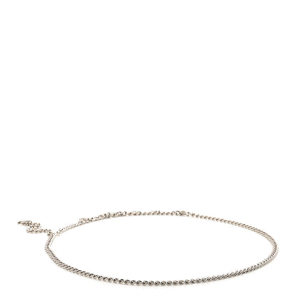 Chanel Metal CC Chain Logo Belt Silver 2 of 4