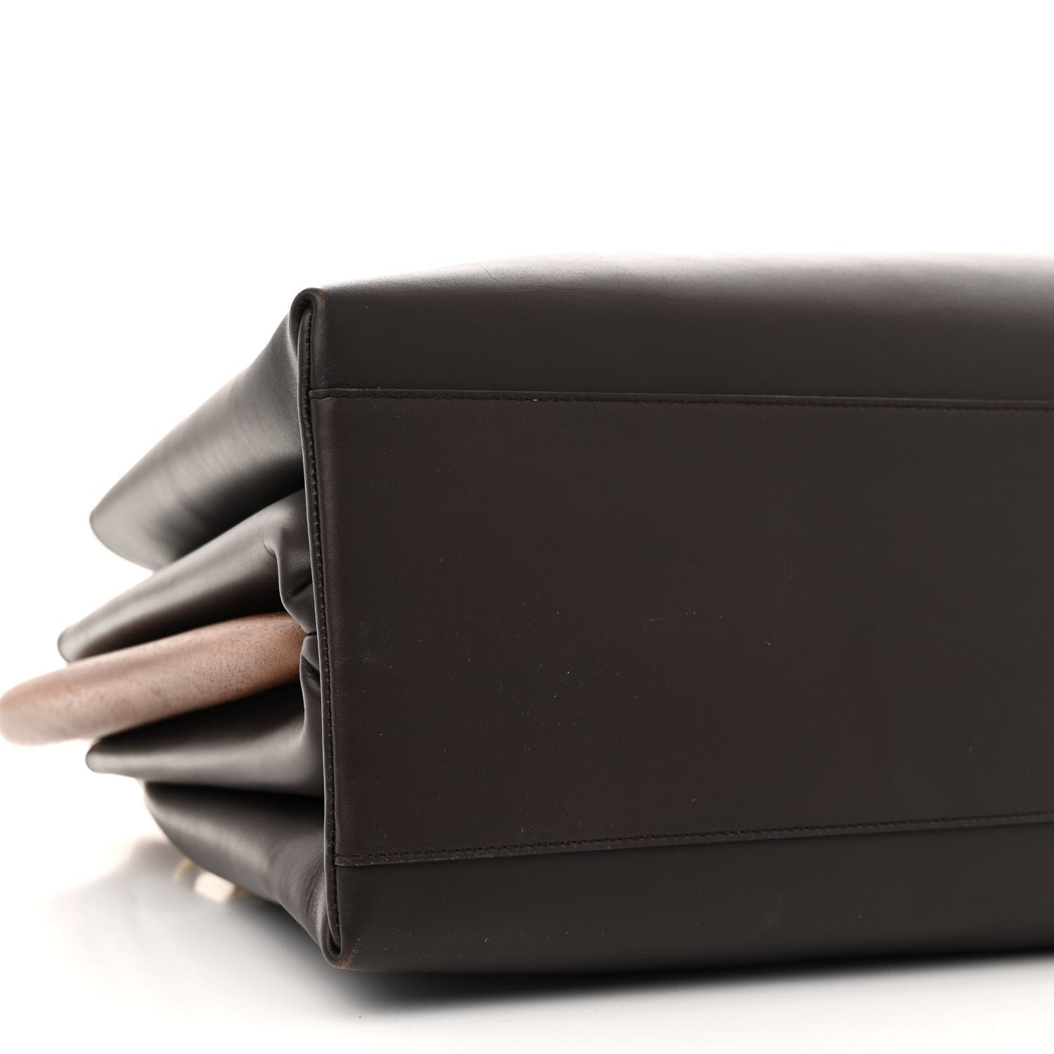 Bottega Veneta Calfskin Wood Mount Fondant 10 of 14