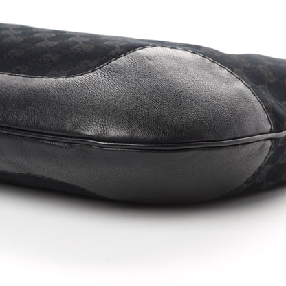 Gucci Monogram Medium Charlotte Hobo Black 10 of 10