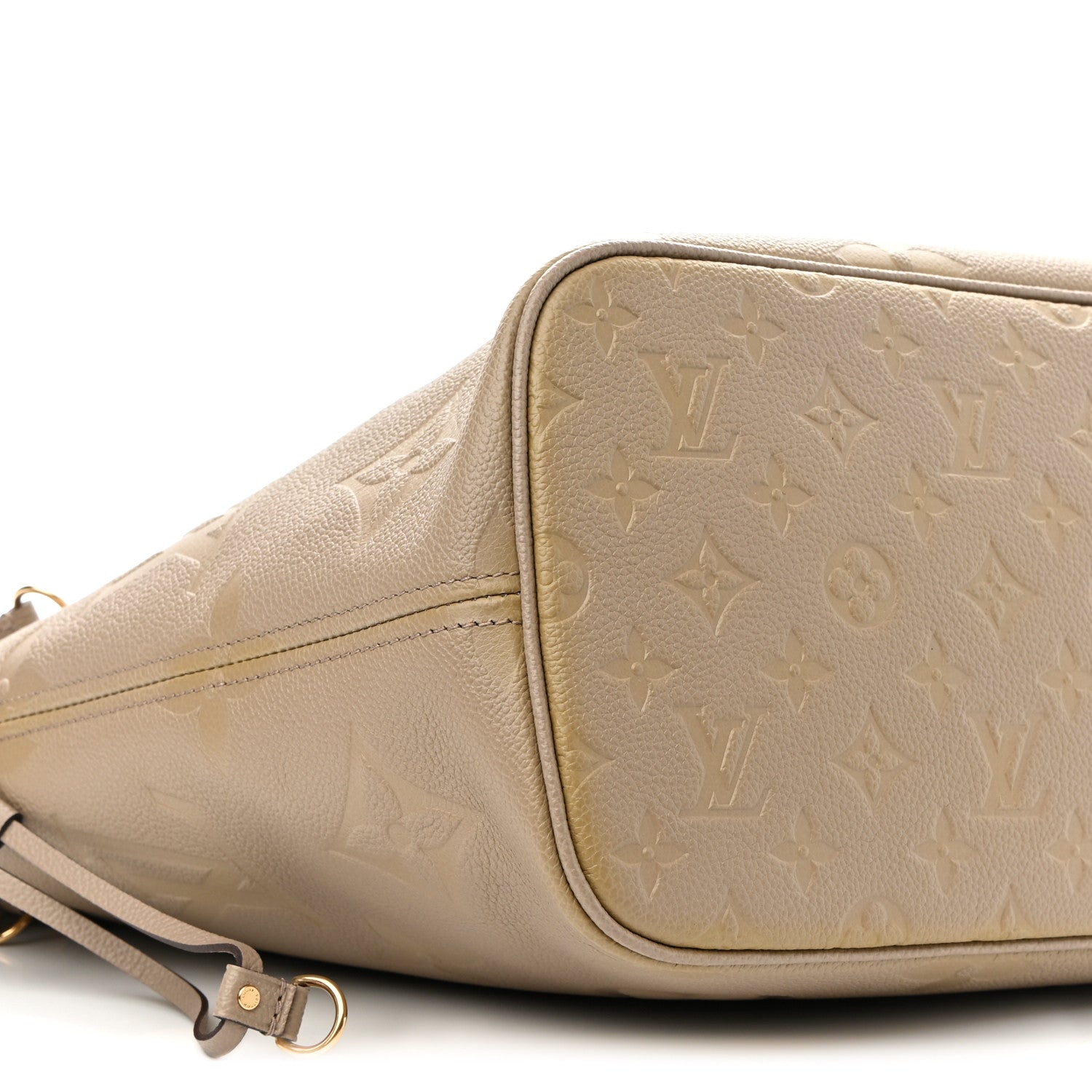 Louis Vuitton Empreinte Monogram Giant Neverfull MM Tourterelle 9 of 11