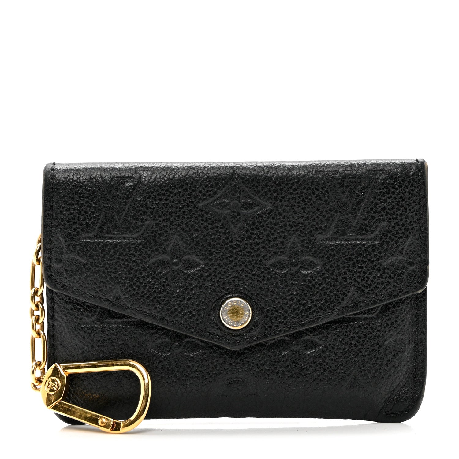 Louis Vuitton Empreinte Key Pouch Black 1 of 7