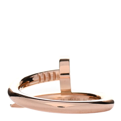 Cartier 18K Pink Gold Juste Un Clou Ring 53 6.25 3 of 4
