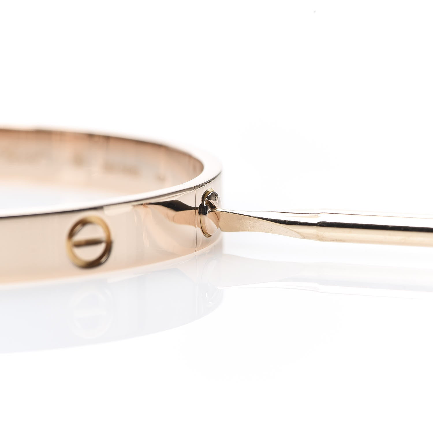 Cartier 18K Pink Gold LOVE Bracelet 18 6 of 6