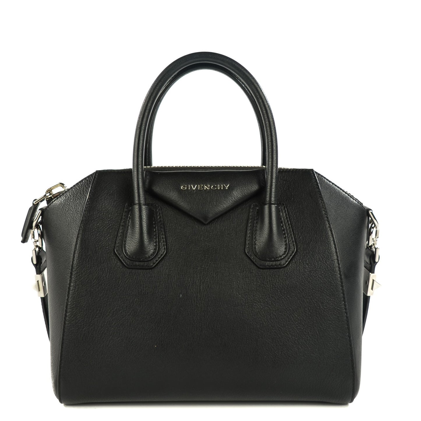 Sugar Goatskin Small Antigona Black
