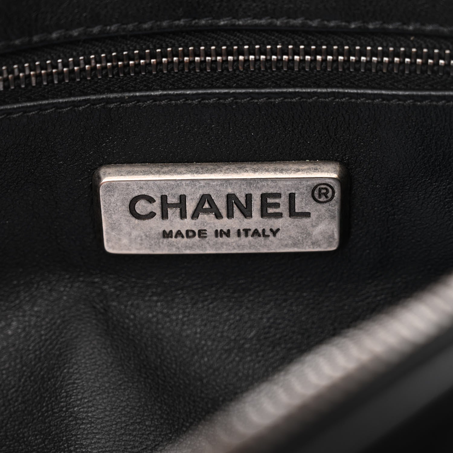 Chanel Rabbit Fur Medium Single Flap Black 6 of 10