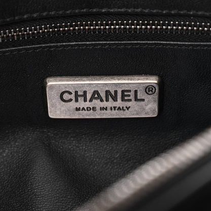 Chanel Rabbit Fur Medium Single Flap Black 6 of 10