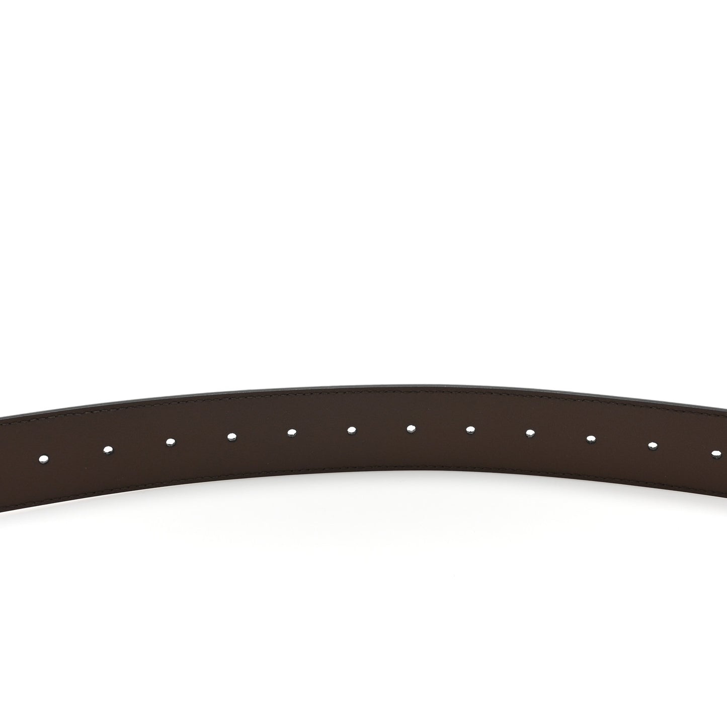 X BALENCIAGA BB Supreme Monogram 40mm Belt 100 40 Beige Ebony Dark Brown