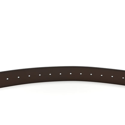 Gucci X BALENCIAGA BB Supreme Monogram 40mm Belt 100 40 Beige Ebony Dark Brown 4 of 5