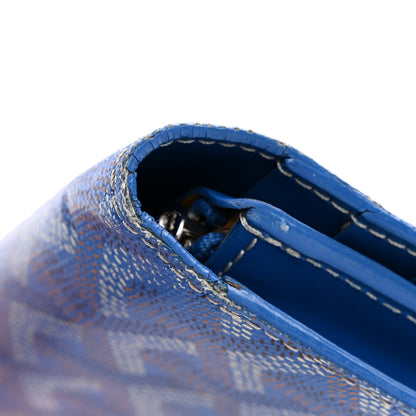 Goyard Goyardine Richelieu Wallet Sky Blue 10 of 10