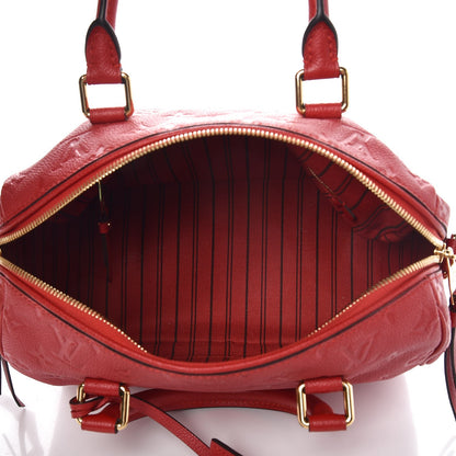 Louis Vuitton Empreinte Speedy Bandouliere 25 Cherry 5 of 7