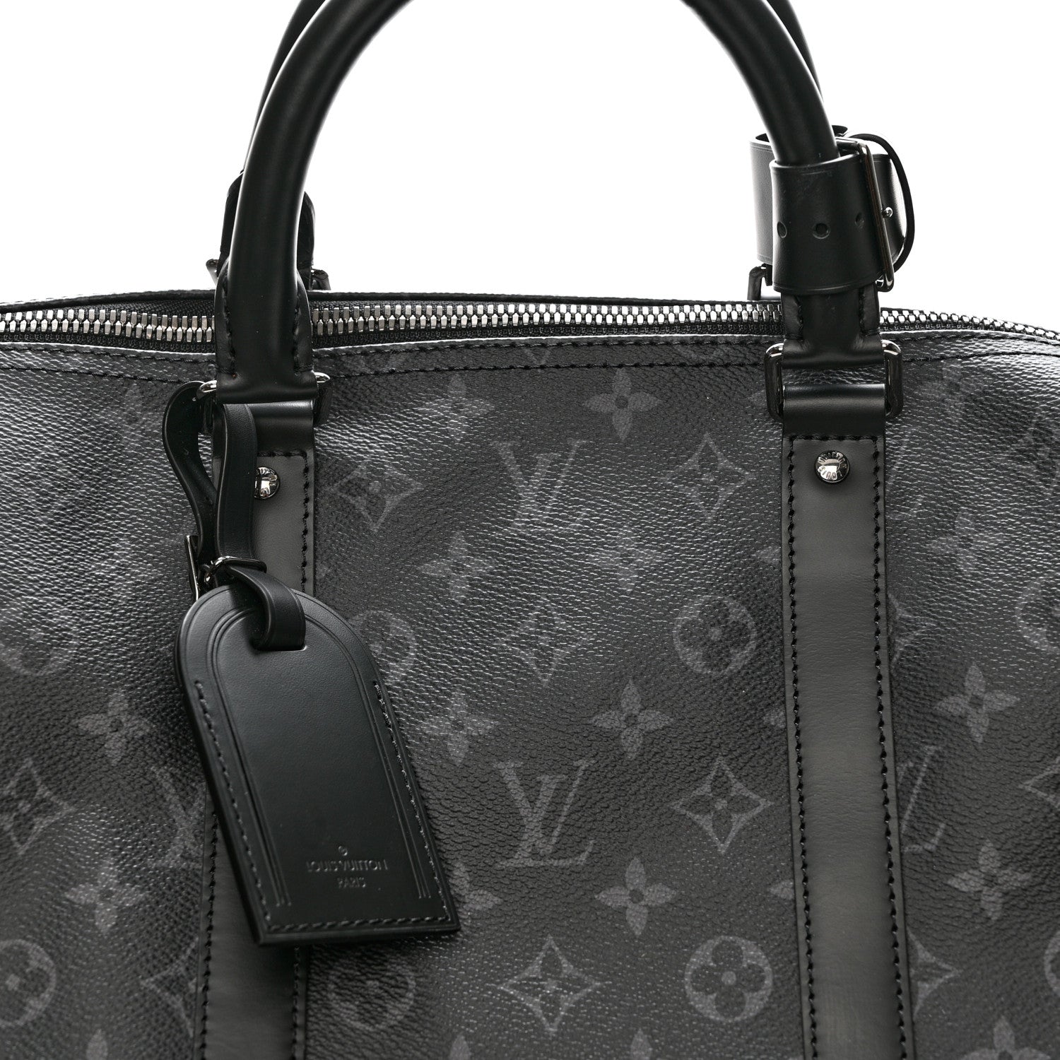 Louis Vuitton Monogram Eclipse Keepall Bandouliere 55 7 of 9