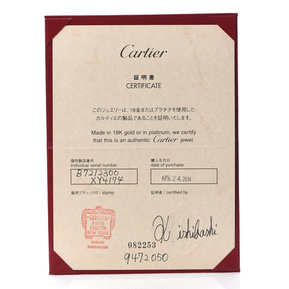 Cartier 18K Pink Gold Interlocking LOVE Necklace 5 of 6