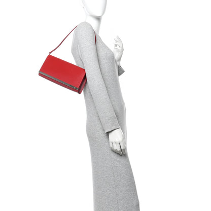 Louis Vuitton Epi Sevigne Clutch Red 2 of 9