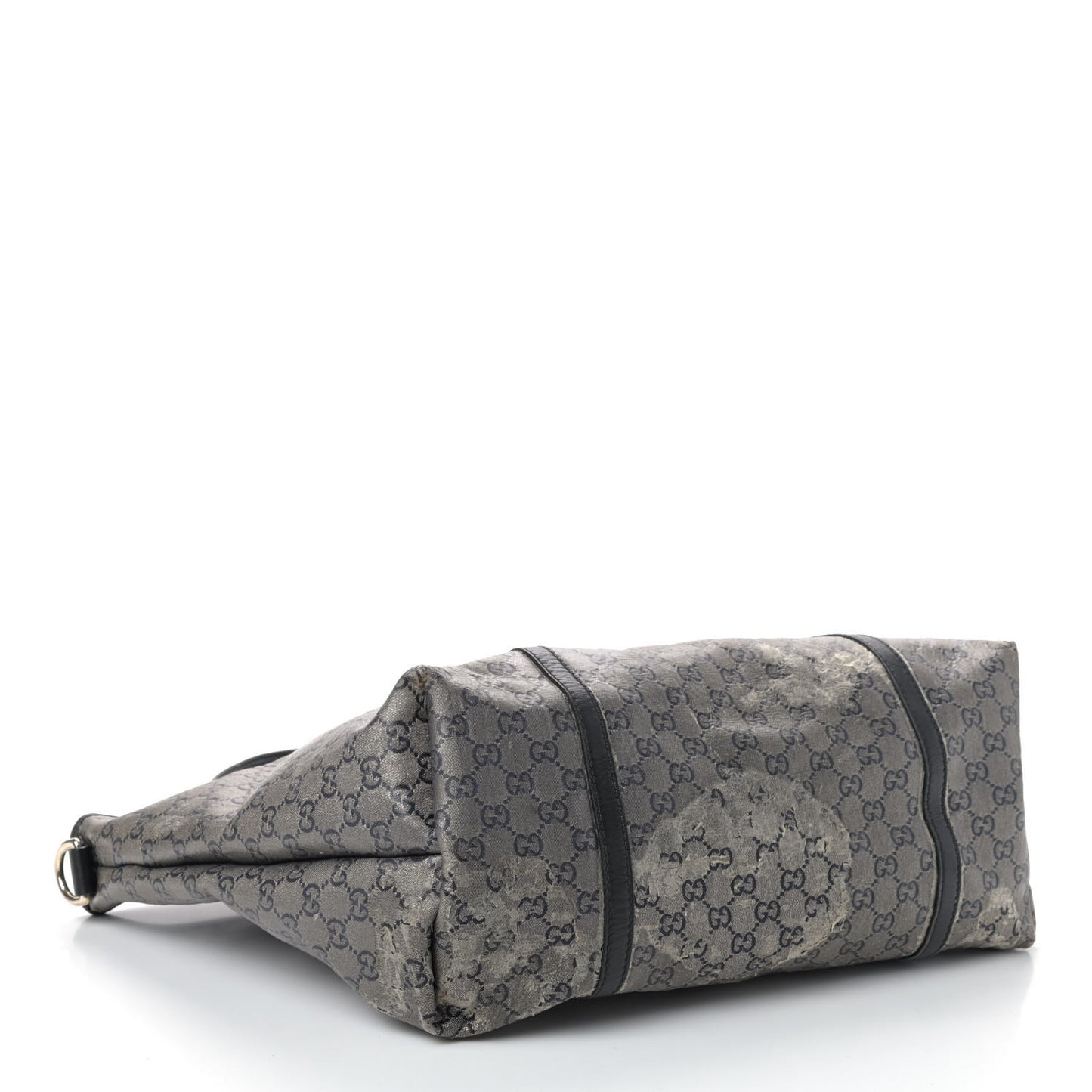 Crystal Monogram Large Joy Tote Navy