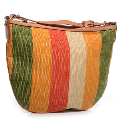 Gucci Canvas Striped Small Blondie Hobo Multicolor 3 of 7