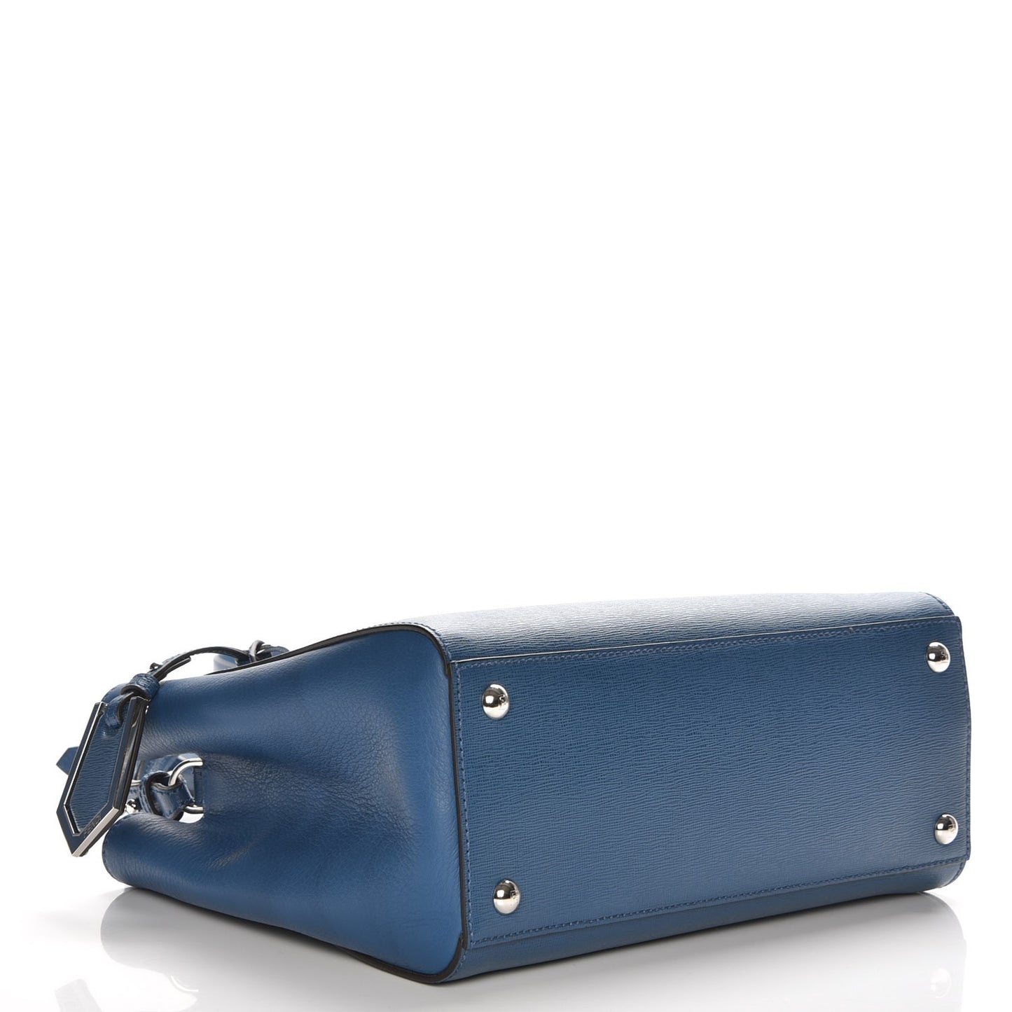 Vitello Elite Petite 2Jours Tote Blue Cobalto