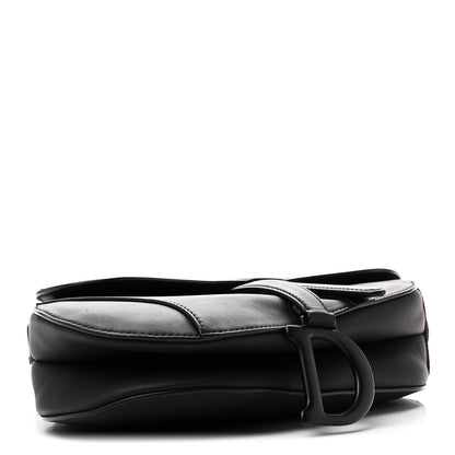 Christian Dior Ultra Matte Calfskin Saddle Bag Black 4 of 11