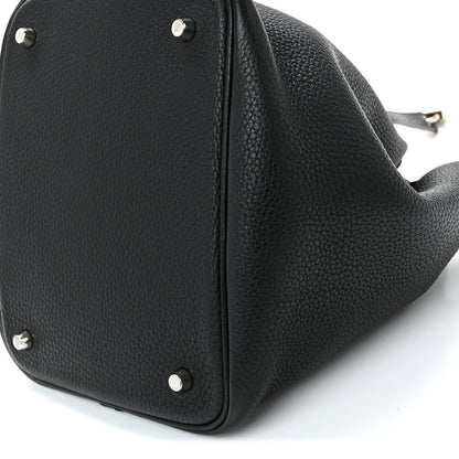 Hermes Taurillon Clemence Picotin Lock 22 MM Black 10 of 10