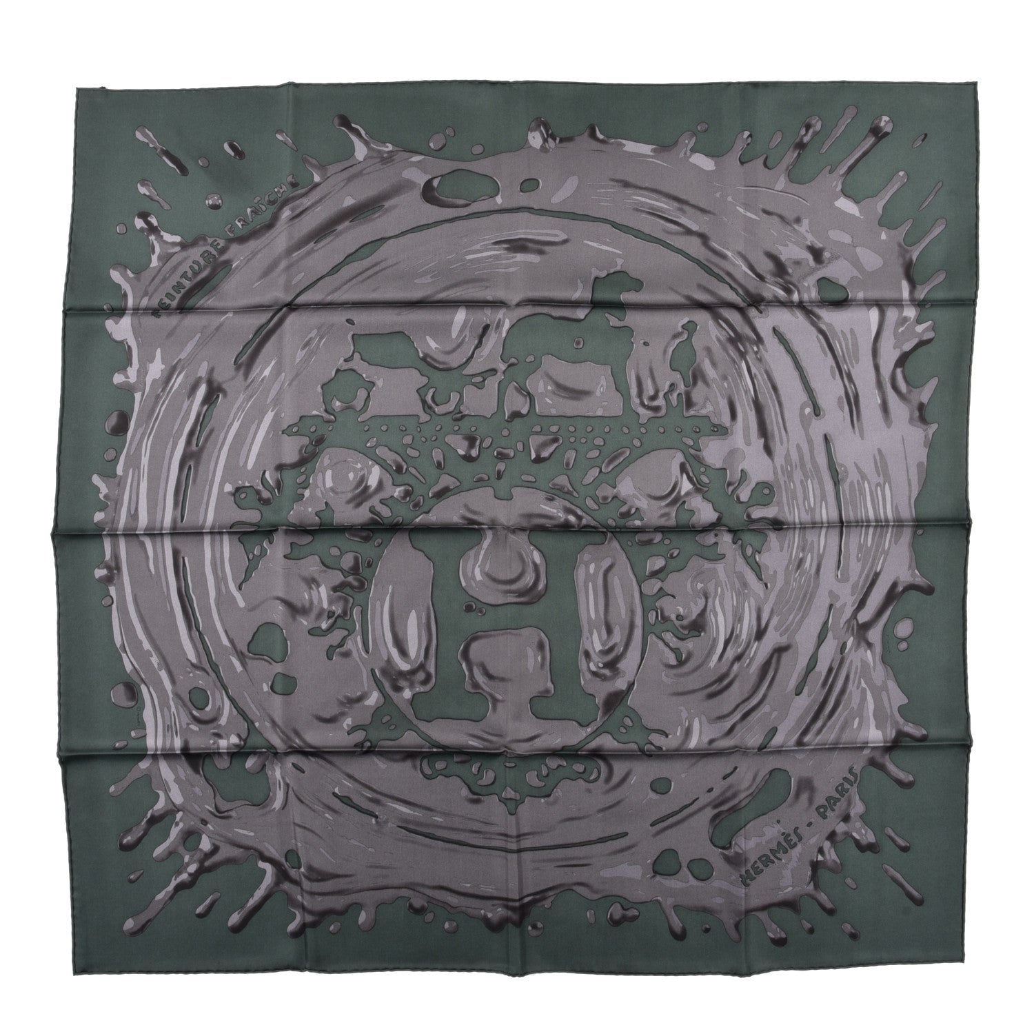 Hermes Silk Peinture Fraiche Scarf 90 1 of 4