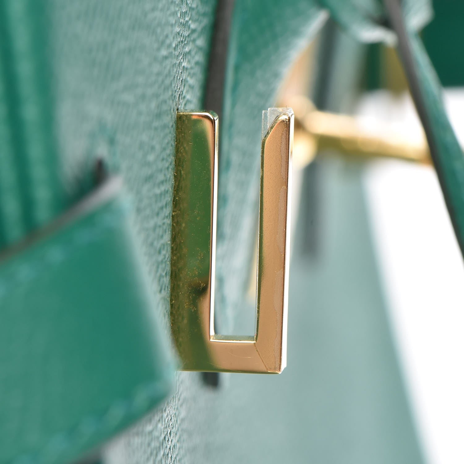 Hermes Epsom Birkin 30 Vert Vertigo 16 of 29