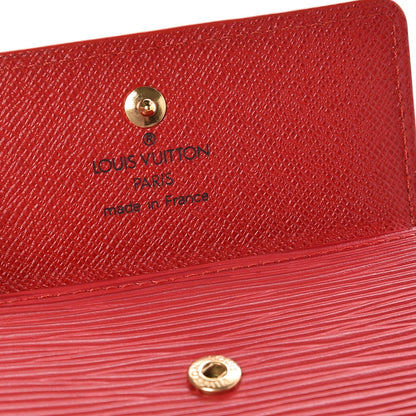Louis Vuitton Epi Ludlow Wallet Castillan Red 5 of 7